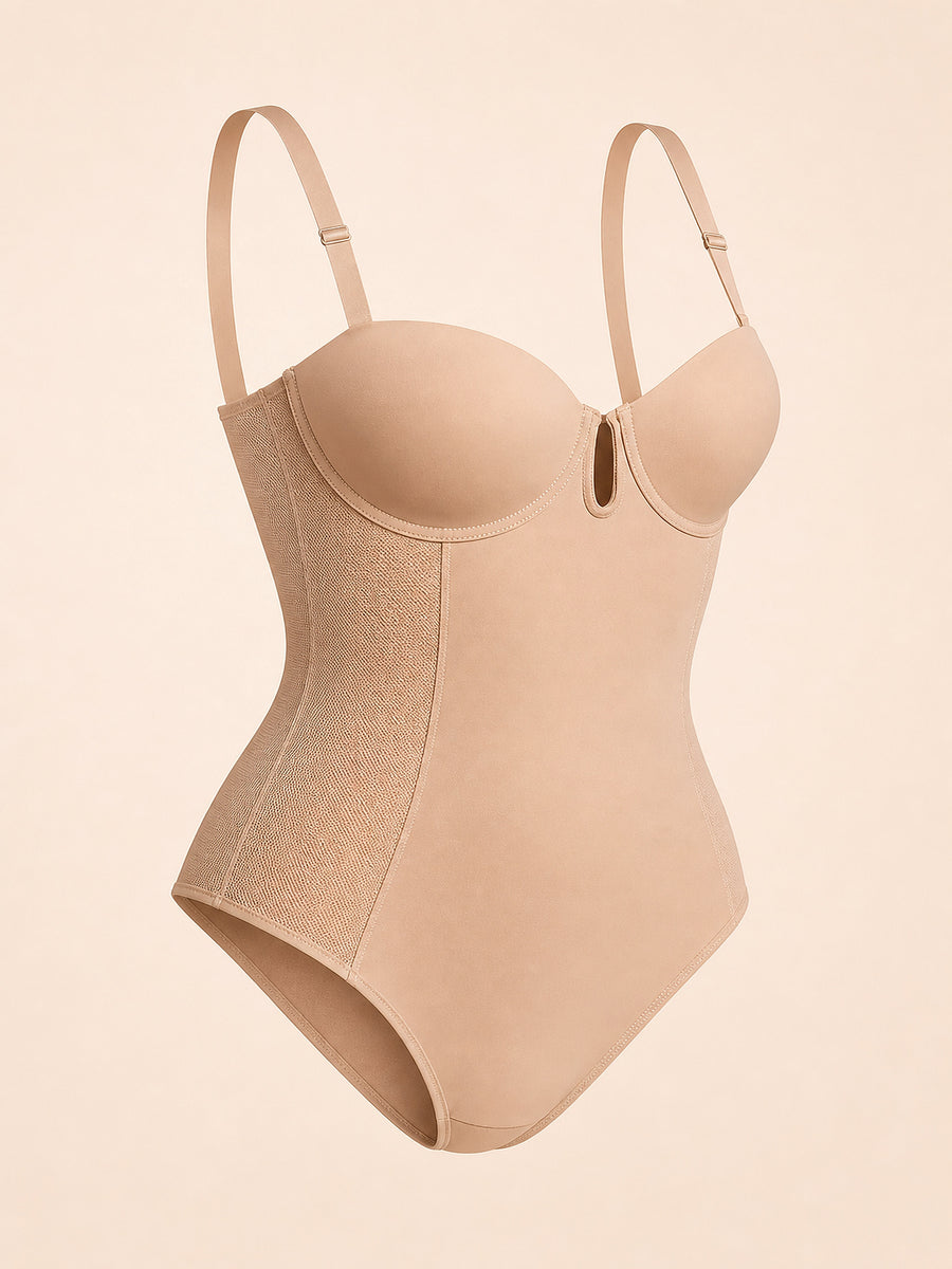 BustSculpt™ Tummy-Flatten Shapewear Bodysuit