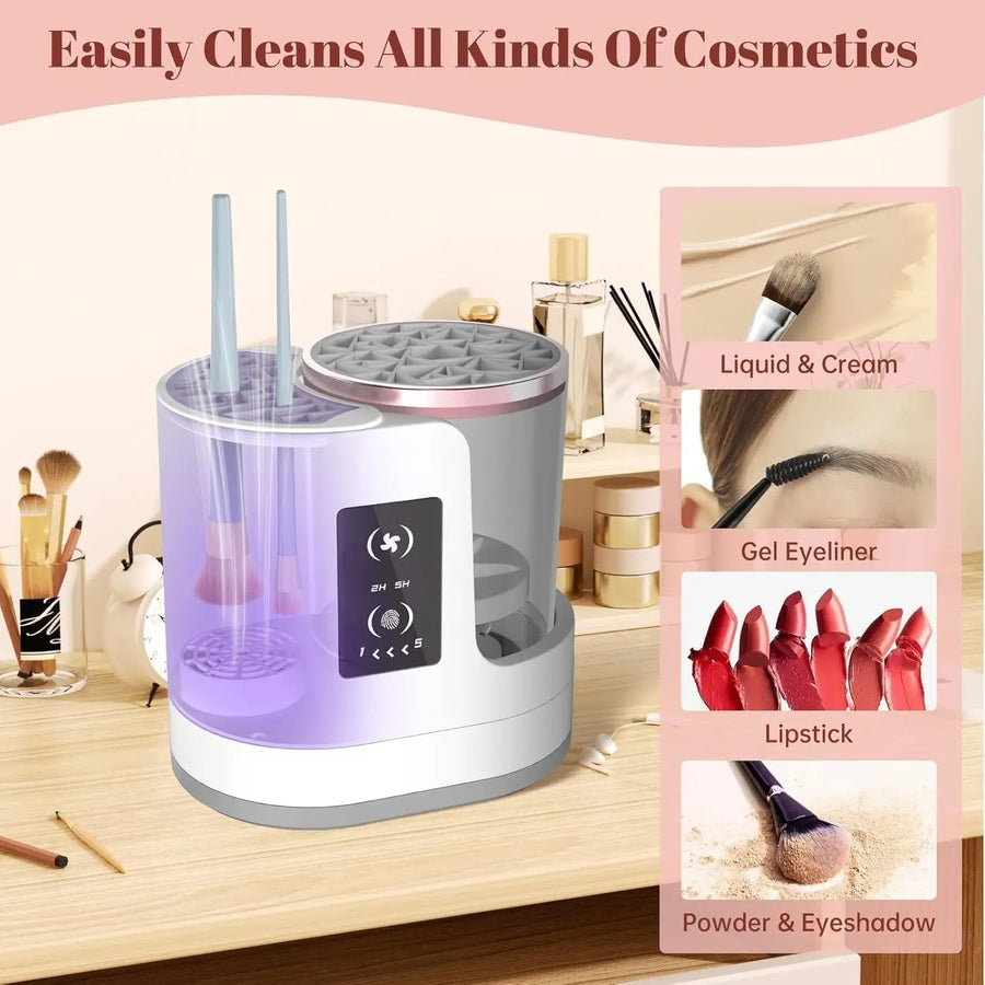 FreshBrush Spa – Automatic Makeup Brush Cleaner & Dryer