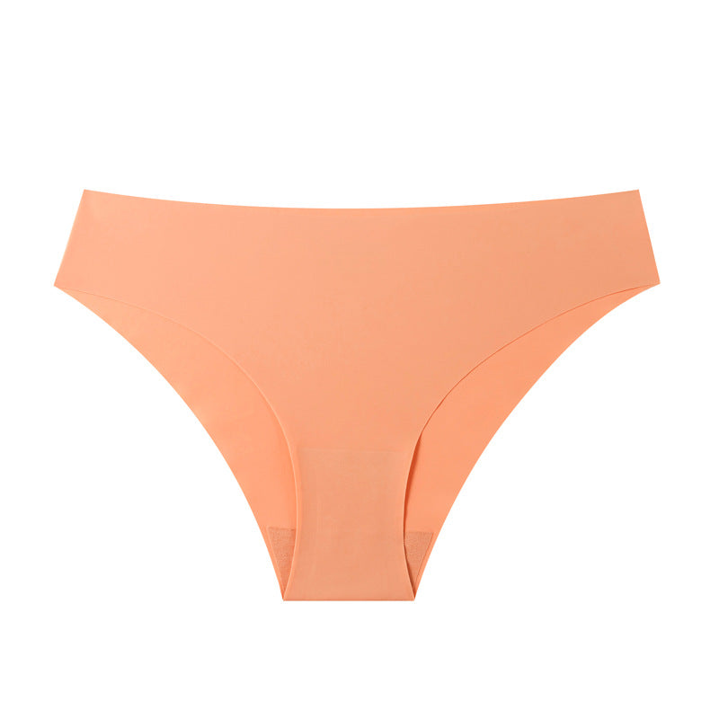 Seamless Breathable Womens Low-Waist Panties