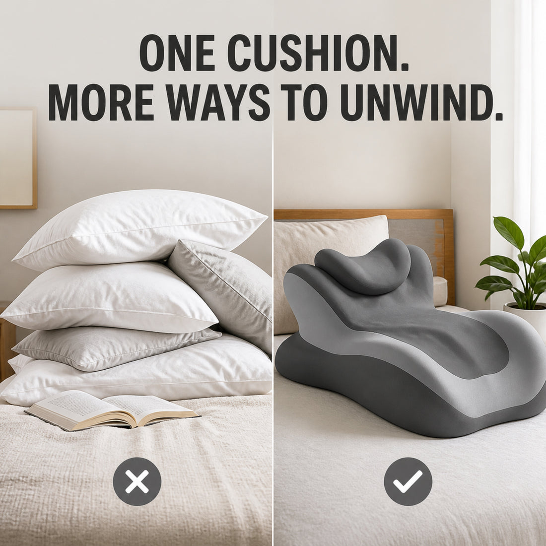 ContourNest support cushion pillow comparison
