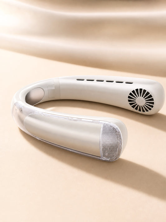 CoolNeck™ Wearable Digital Neck Fan — ENIGMAE hero