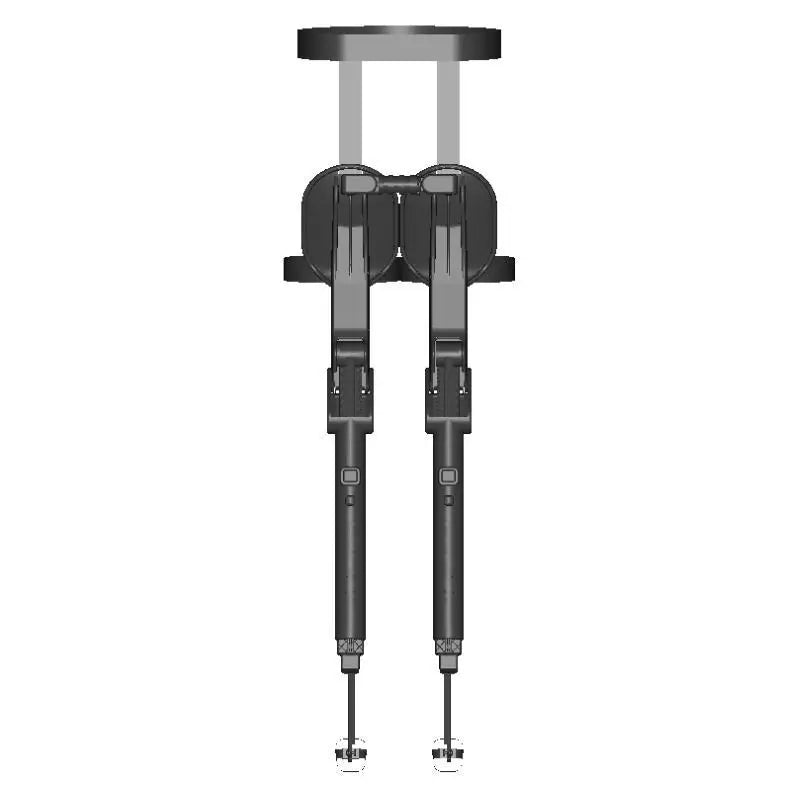 Wearable Seat Adjustable Adult Walking Assist Leg Trainer Out Portable Folding Stool Furniture Garden Chair Fishing Work Outdoor