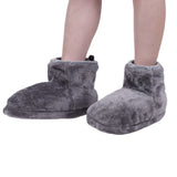 Chaussons chauffants électriques en peluche USB