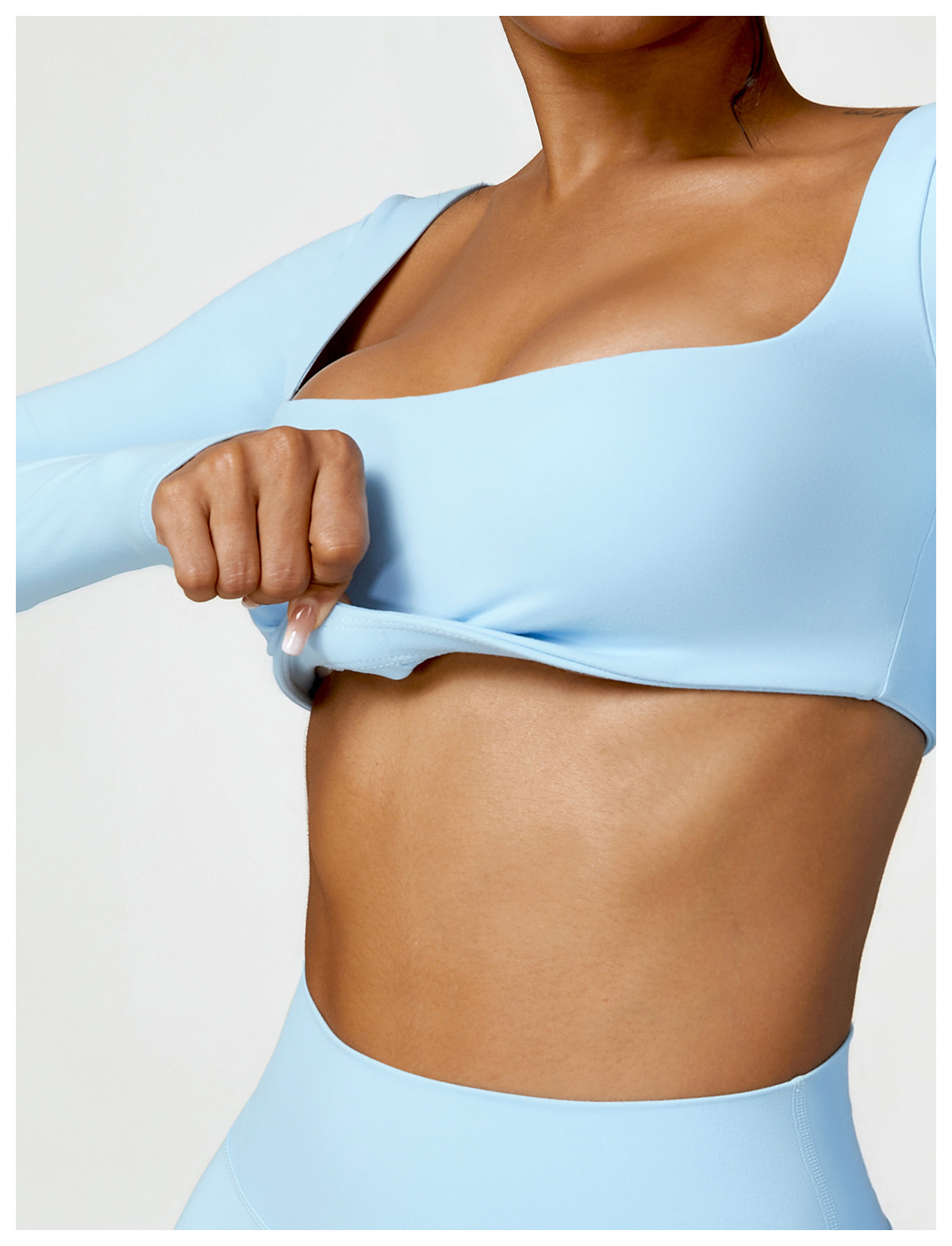 Langärmelige Sportkleidung