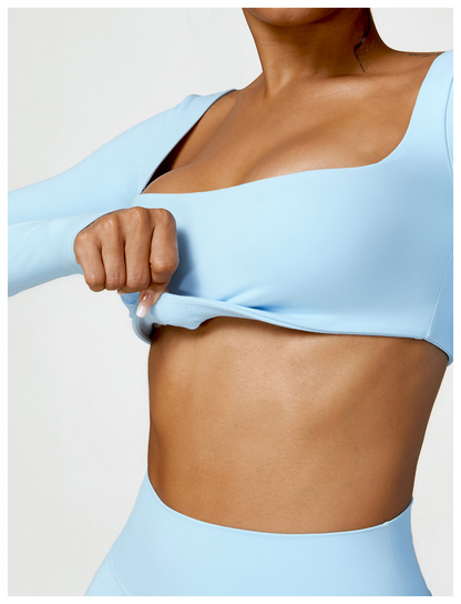 Langärmelige Sportkleidung