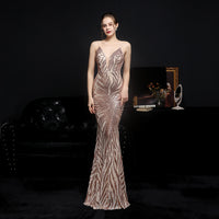 Astra Sequined Mermaid Gown
