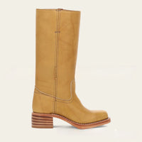 Womens Retro Cowboy Boots with Block Heel
