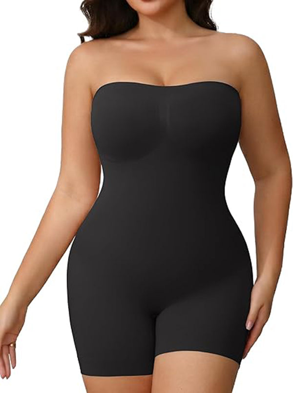 BareBand™ Off-Shoulder Bandeau Shapewear Bodysuit