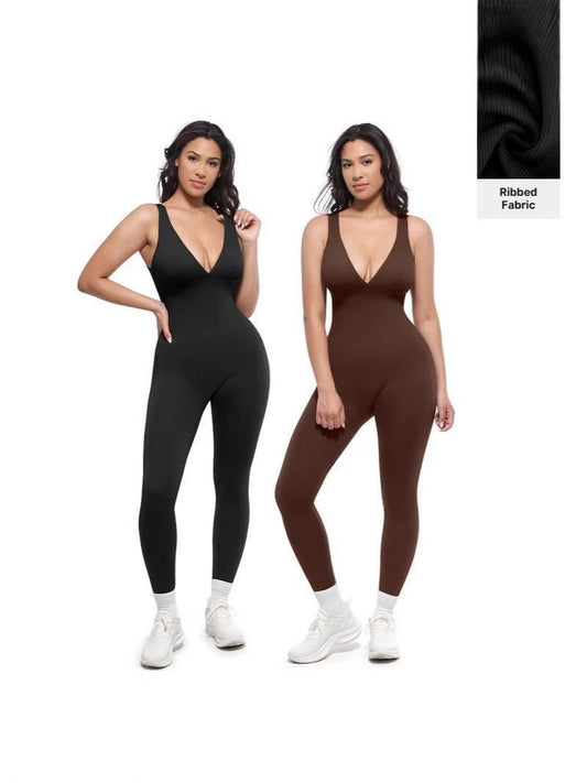 Womens Seamless Yoga Bodysuit
