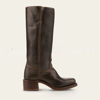 Womens Retro Cowboy Boots with Block Heel