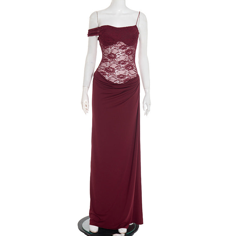 The Solid Color Spaghetti Strap Dress — women’s Dress, ENIGMAE