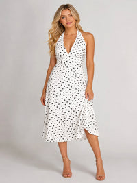 Cryptographic Summer Floral Print Plunge Maxi Dress Outfits Sexy Backless Fairy Sun Dresses Vacation Beachwear Vestido Coquette — ENIGMAE hero