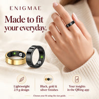 Lightweight everyday fit, metallic finishes and QRing app