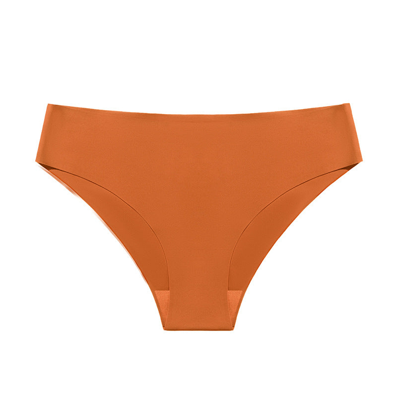 Seamless Breathable Womens Low-Waist Panties