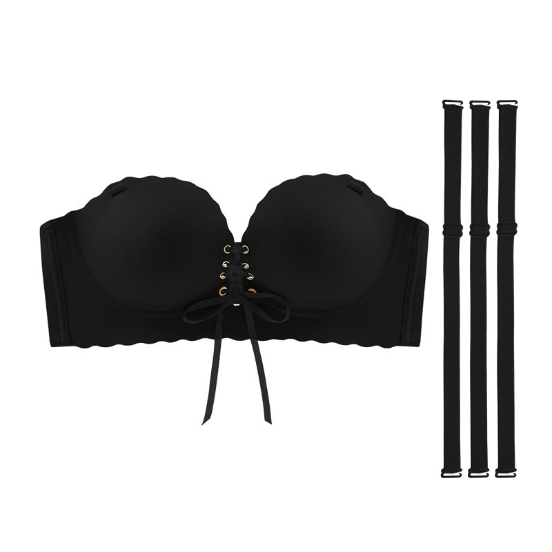 Strapless Pull-up Seamless Bra
