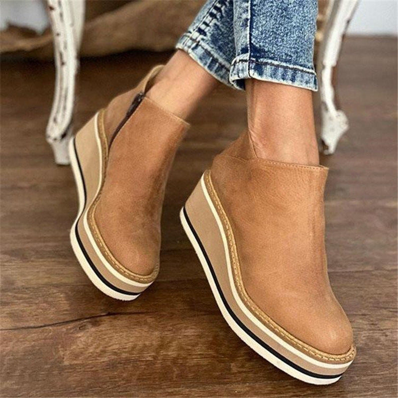 Women's Chelsea Boots Platform High Heel Fashion Boots