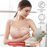 High Quality Plus Size Nursing Bra Breathable Women Breastfeeding Underwear Seamless Maternity Bra Push Up — ENIGMAE 4K