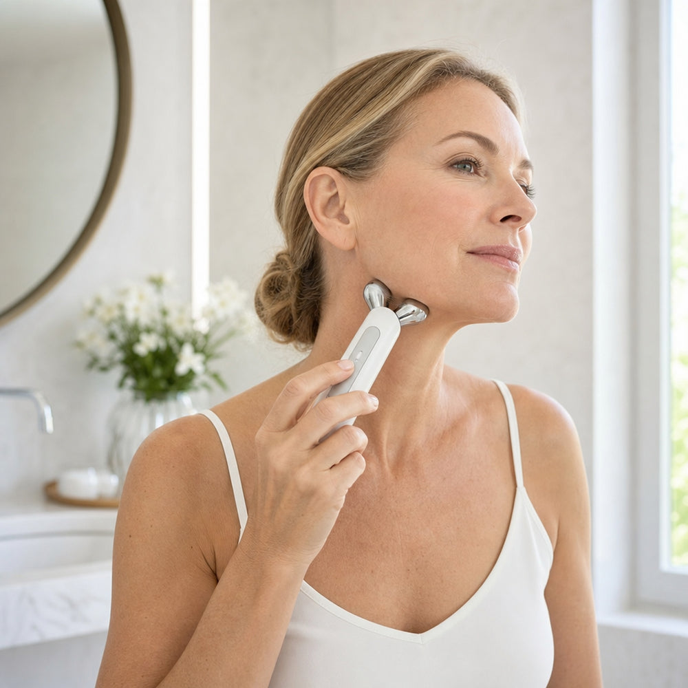 NeckGlow™ EMS Microcurrent Face & Neck Device