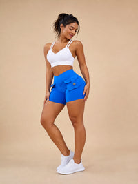 PocketLift™ High-Waist Gym Shorts — ENIGMAE hero