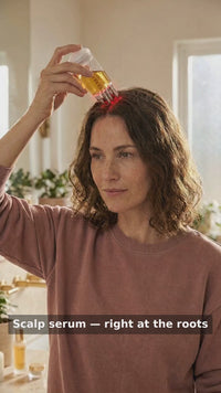 ENIGMAE scalp applicator ad