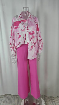 High-Waist Wide-Leg Pants