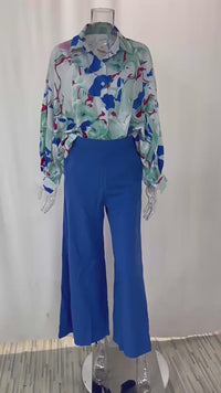 High-Waist Wide-Leg Pants