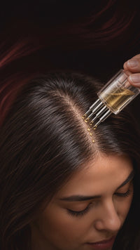 Customer UGC scalp routine