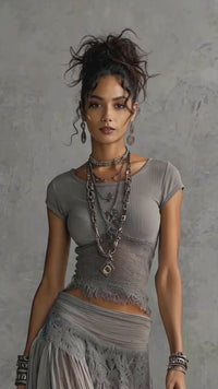 UGC — The Knitted Top Chiffon Skirt Dress — ugc-1