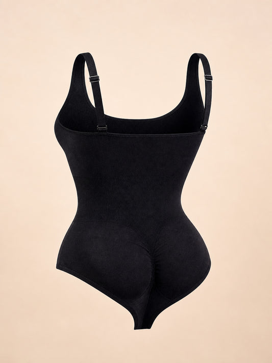 SpanSoft™ Waist & Butt-Lift Shapewear Tee — ENIGMAE hero