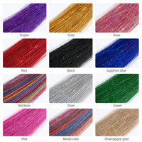 Fairy hair tinsel color chart