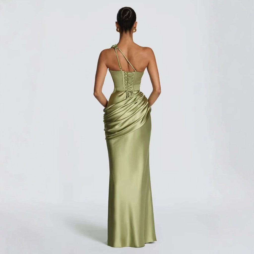 Styling the gown